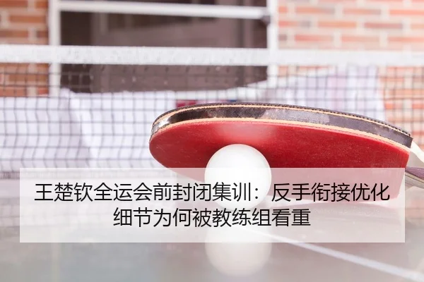 王楚钦全运会前封闭集训：反手衔接优化细节为何被教练组看重